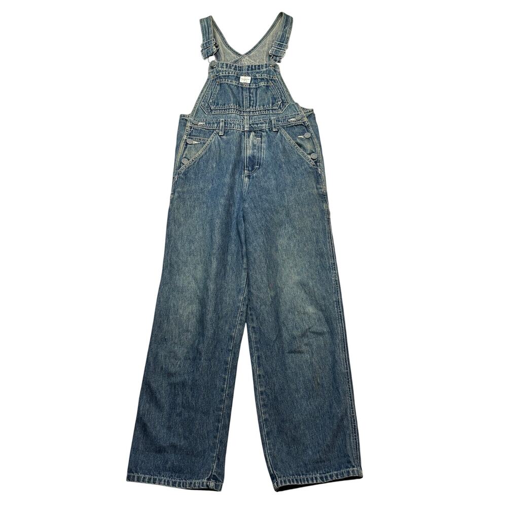 Vintage Calvin Klein Denim Bib Overalls Women's Small 90s Y2K Carpenter Boho